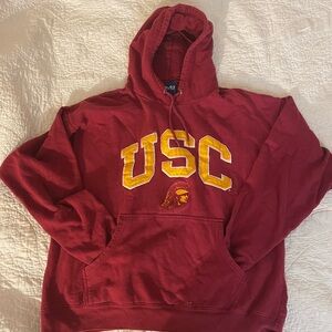 Red Sweatshirt USC Hoodie